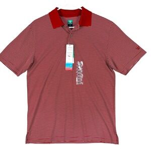 Pro Tour Polo Shirt Mens Small Red Golf Performance Coolplay Motionplay NEW